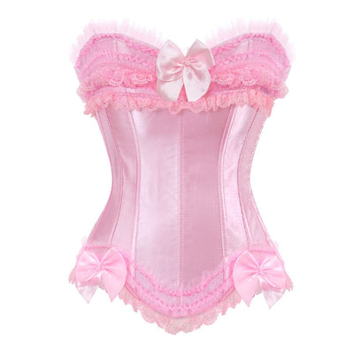 barbiecore outfits, barbiecore corset#color_pink