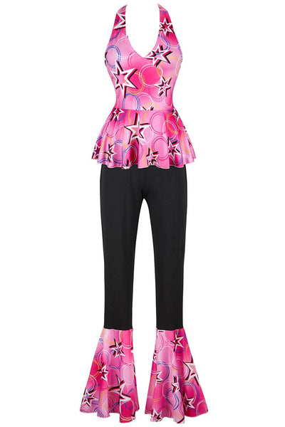 Disco Theme Outfit, Womens Disco Outfit#color_pink