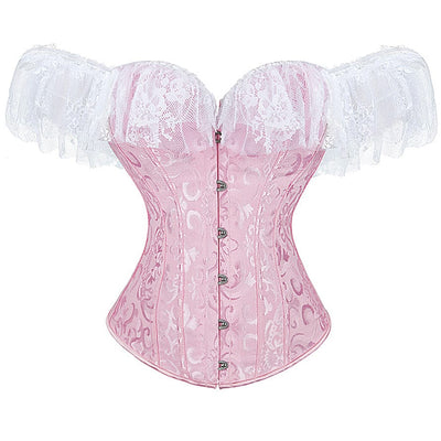 Pink Corset Outfit, barbiecore dress up, Corsets Renaissance#color_pink