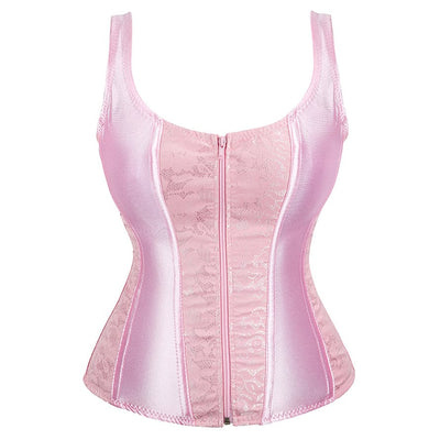 Pink Underbust Corset Belt, barbiecore dress up#color_pink