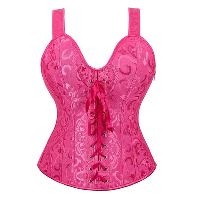 Bridal Corset, Hot Pink barbiecore outfits#color_rose