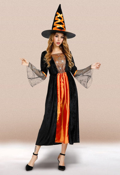 Women Costumes for Halloween#color_orange