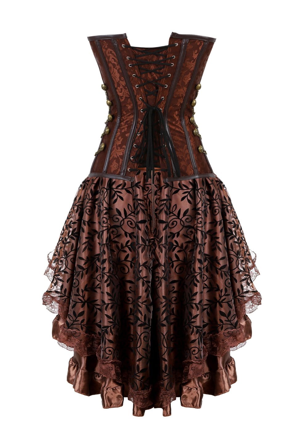 Brown Steampunk Dress – Meet Costumes