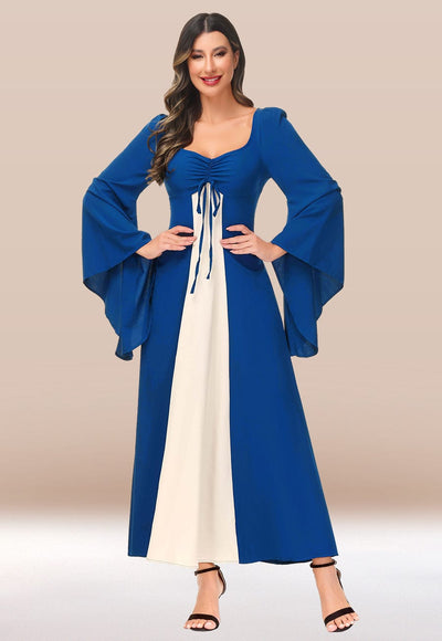 Halloween Costume for Women, Medieval Dress#color_blue